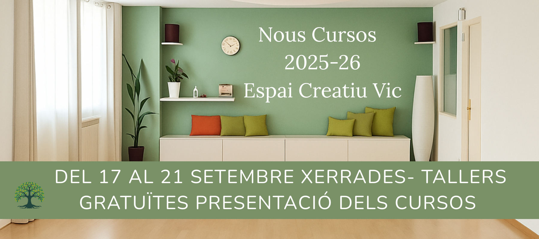Vic cursos tallers creixement, PNL, Respiració, gestalt, ioga vic